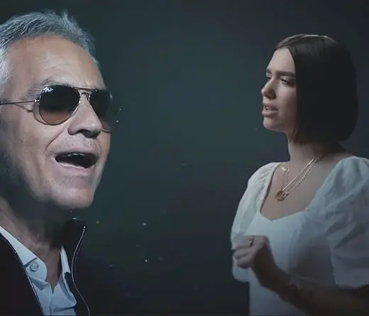 Andrea Bocelli estrena el video oficial de If Only con la colaboracin de Dua Lipa.